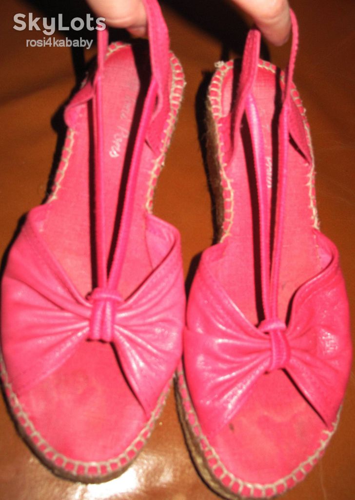 рожеві босоніжки шкіра Poni Pons р37 - фото фото фото 3