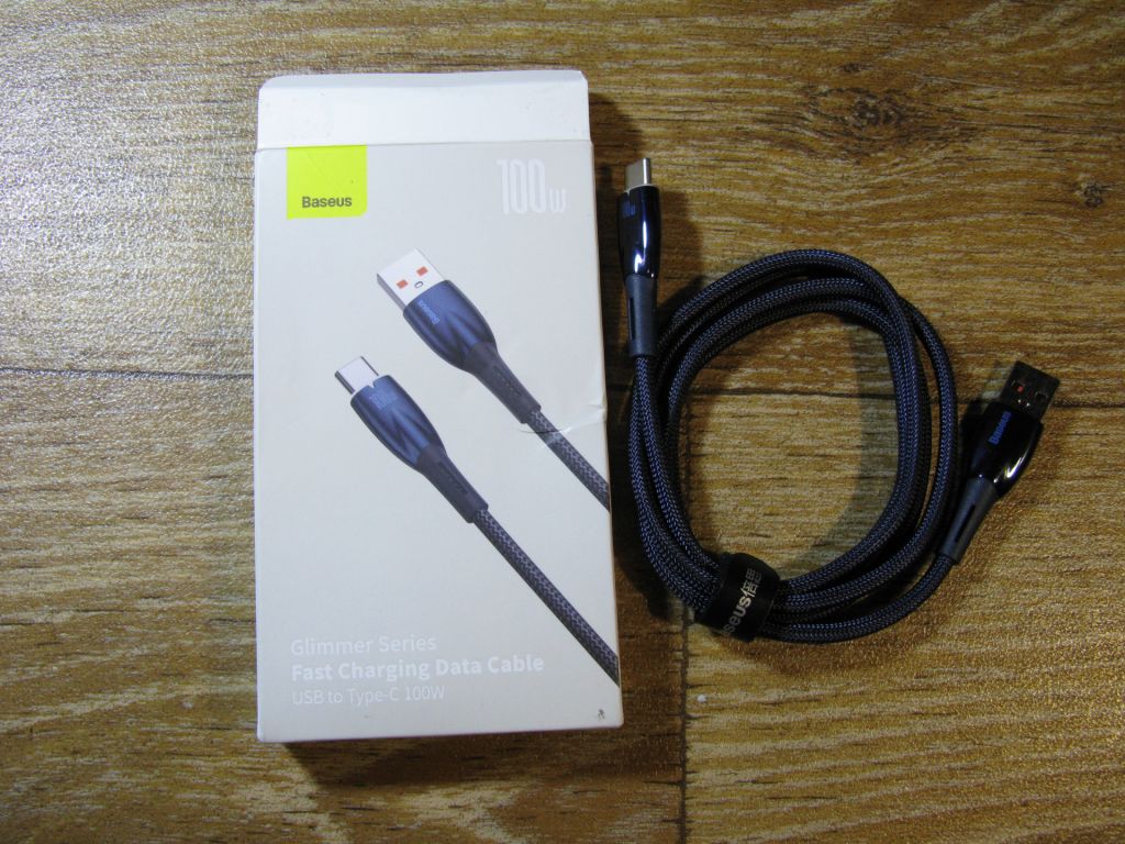 КАБЕЛЬ  BASEUS  USB-TYPE-C 100 ВТ 1М - фото фото фото 1