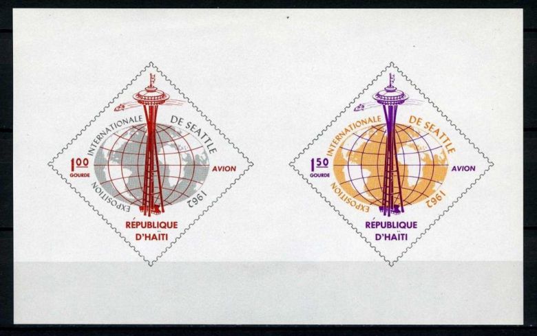 Гаити Haiti Space 1962   Mi Bl 27 MNH - фото фото фото 0