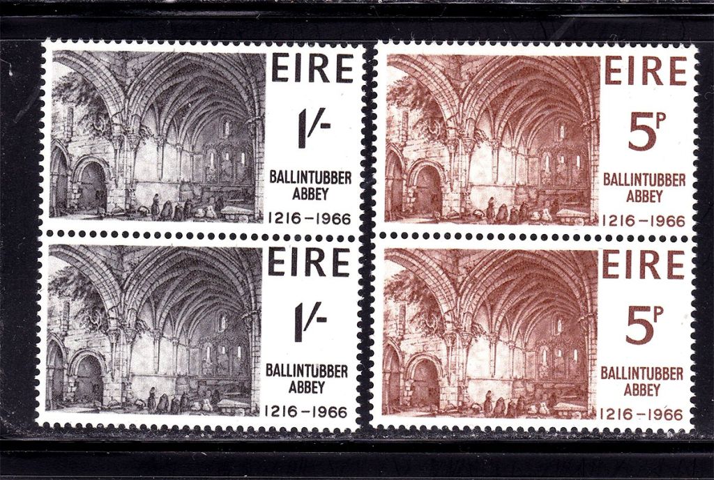 Ирландия  1966 г MNH - архитектура - пары - фото фото фото 0