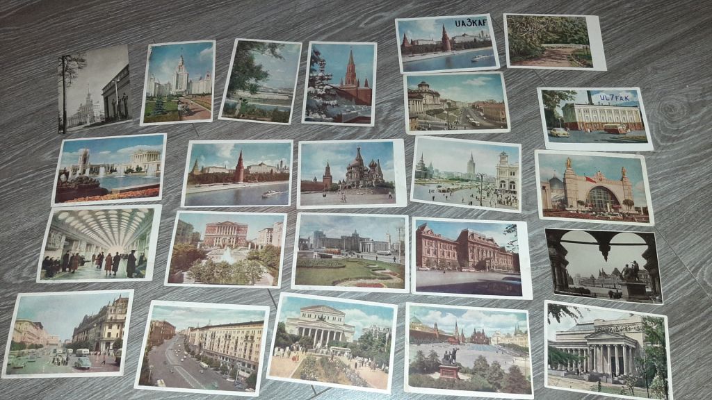 Открытка Москва   СССР  1959г. - фото фото фото 3
