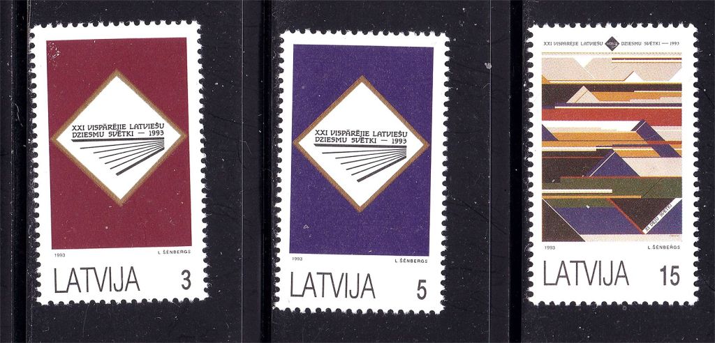 Латвия  1993 г MNH - - фото фото фото 0