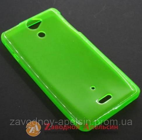 Sony Xperia V LT25i силиконовый чехол Cover green - фото фото фото 0