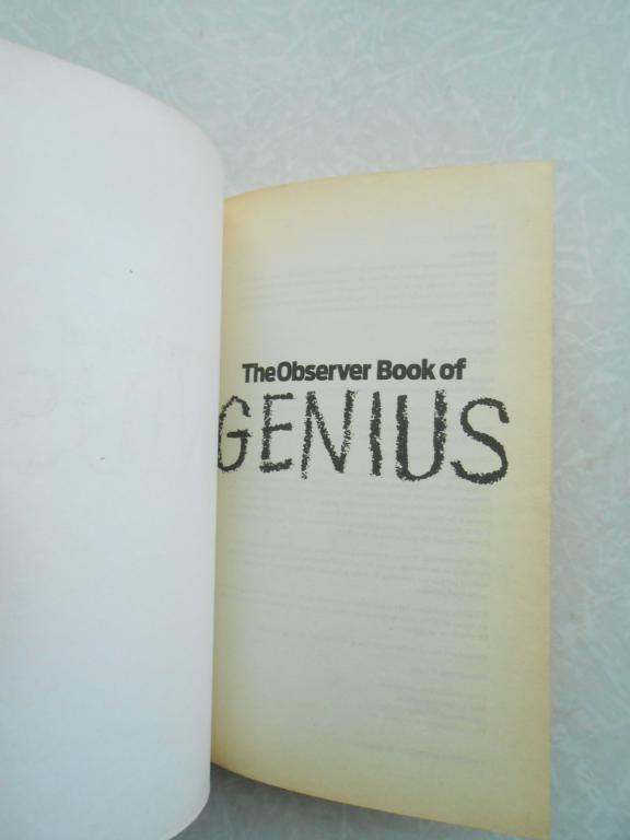 The Observer Book of Genius Carl Wilkinson  (Editor) - фото фото фото 3