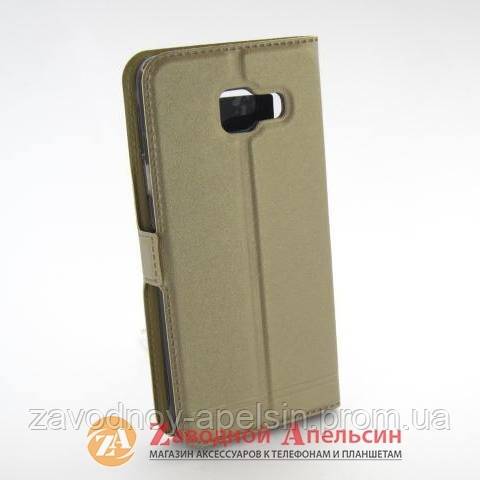 Чехол книжка Samsung A3 2016 A310 Smart Case gold - фото фото фото 1