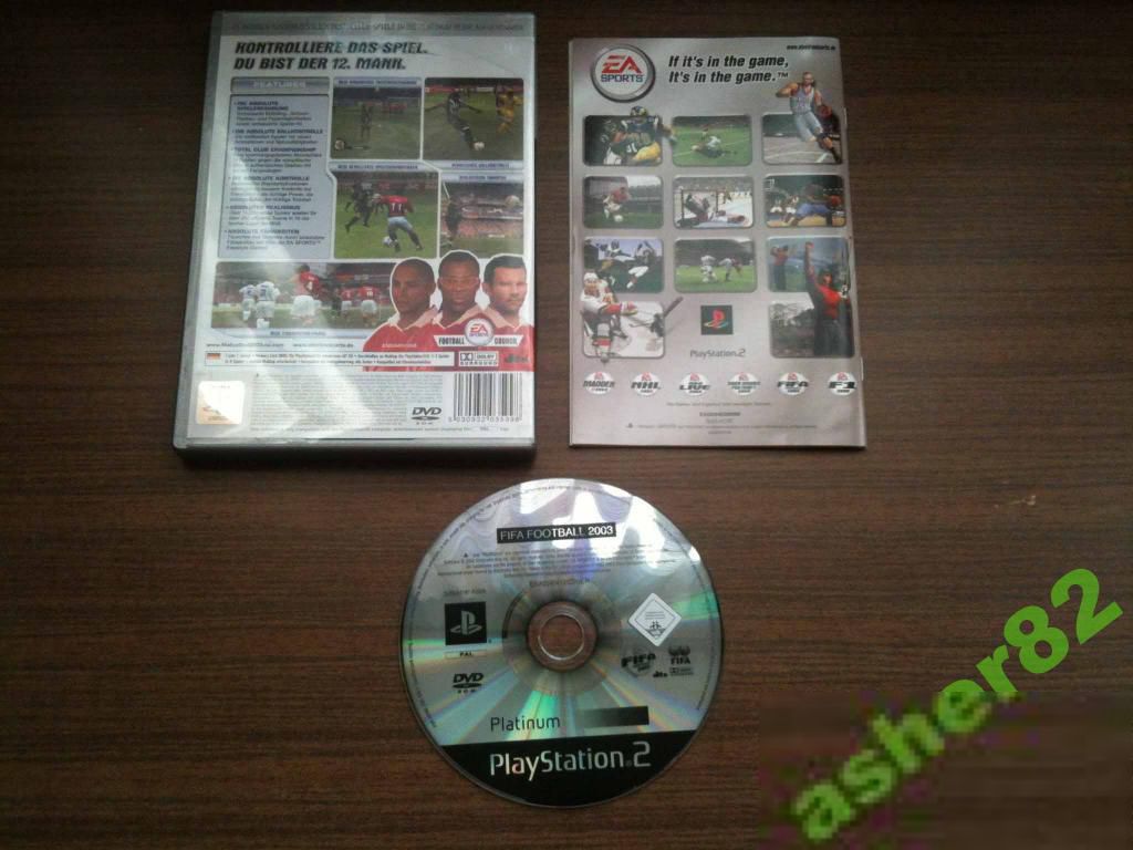 Игра на PS2 "FIFA Football 2003        (Platinum)"       (PAL) - фото фото фото 1