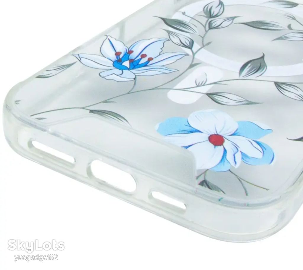TPU+PC чохол Clear Garden with MagSafe для Apple iPhone 17 Pro Max    (6.9") - фото фото фото 4