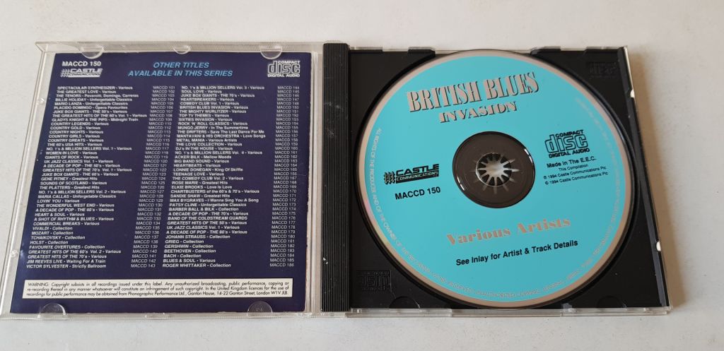 British Blues Invasion CD фірмовий - фото фото фото 2