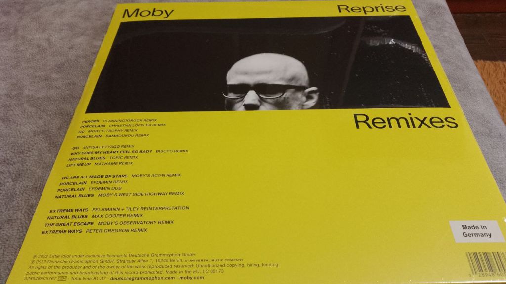 Moby - Reprise Remixes. запечатанный двойной европейский винил - фото фото фото 1