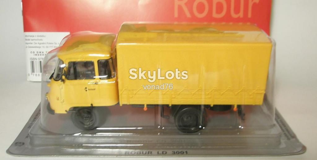 1/43 ROBUR LD 3001. Kultowe Auta PRL-u - фото фото фото 2