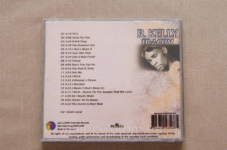Музичний диск CD. R.Kelly - TP-2 - фото фото фото 2