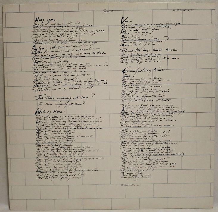 Pink Floyd - The Wall - 1979.  (2LP). 12. Vinyl. Пластинки. Germany. - фото фото фото 4