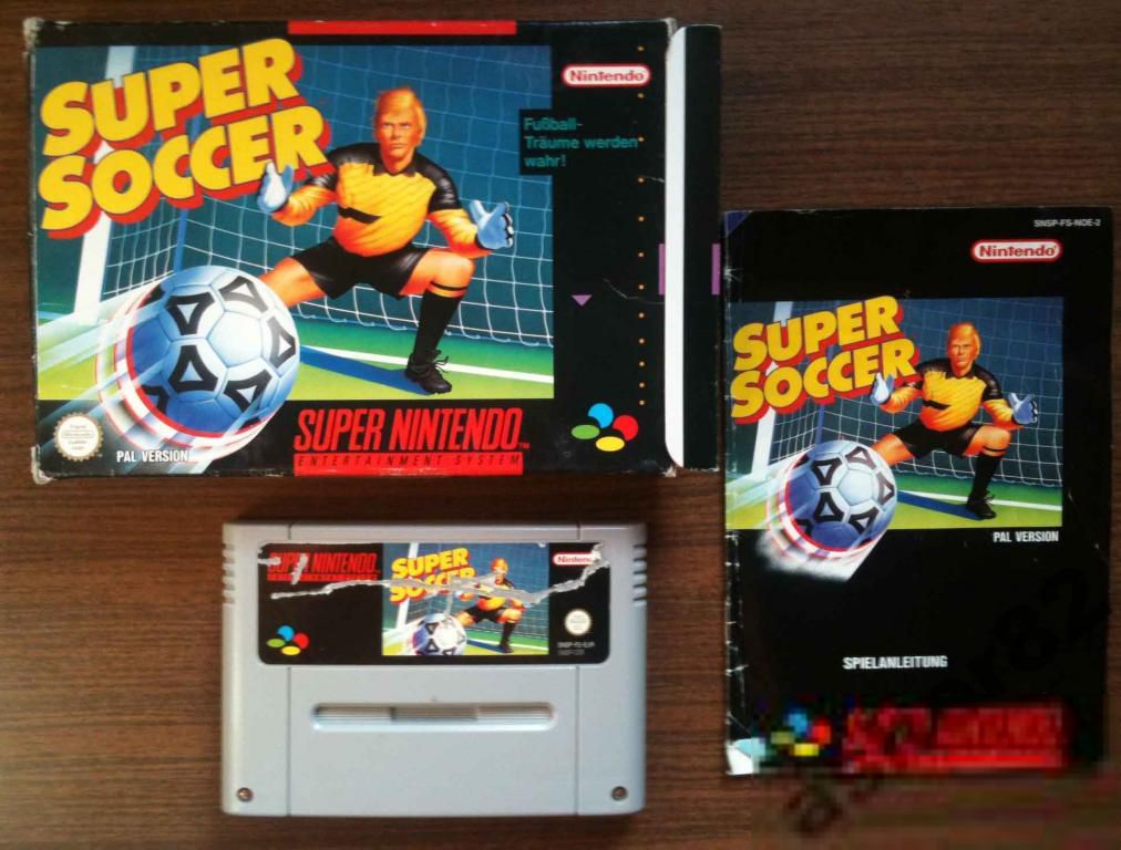 Игра на Super Nintendo SNES "Super Soccer"     (PAL) - фото фото фото 0