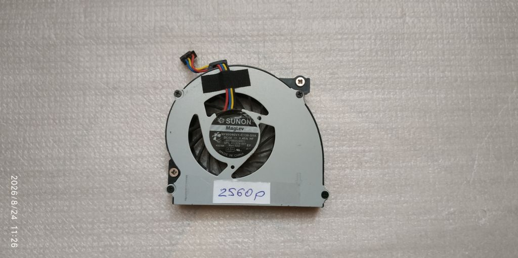 Вентилятор системи охолодження HP ProBook 2560p, 2570p  (4 pin) - фото фото фото 0