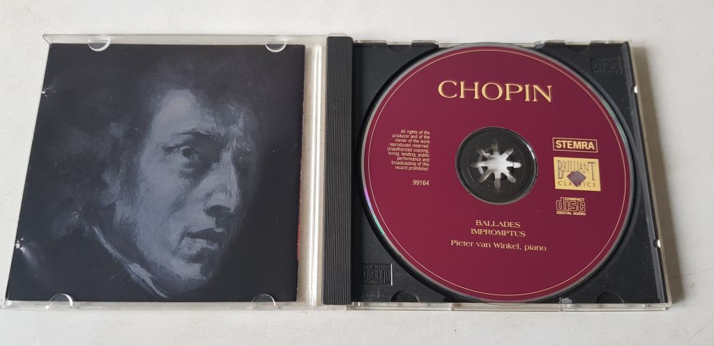 Chopin Ballades impromtus  (Pieter van Winkel) CD фірмовий - фото фото фото 2