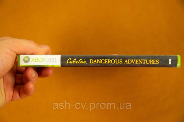 Диск XBOX 360 - Cabelas Dangerous Adventures - фото фото фото 1
