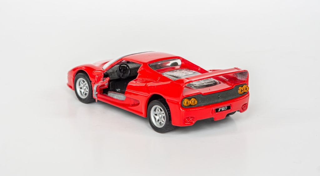 1:39 Ferrari F50 coupe 1995-97 red, Maisto Shell Collezione - фото фото фото 3