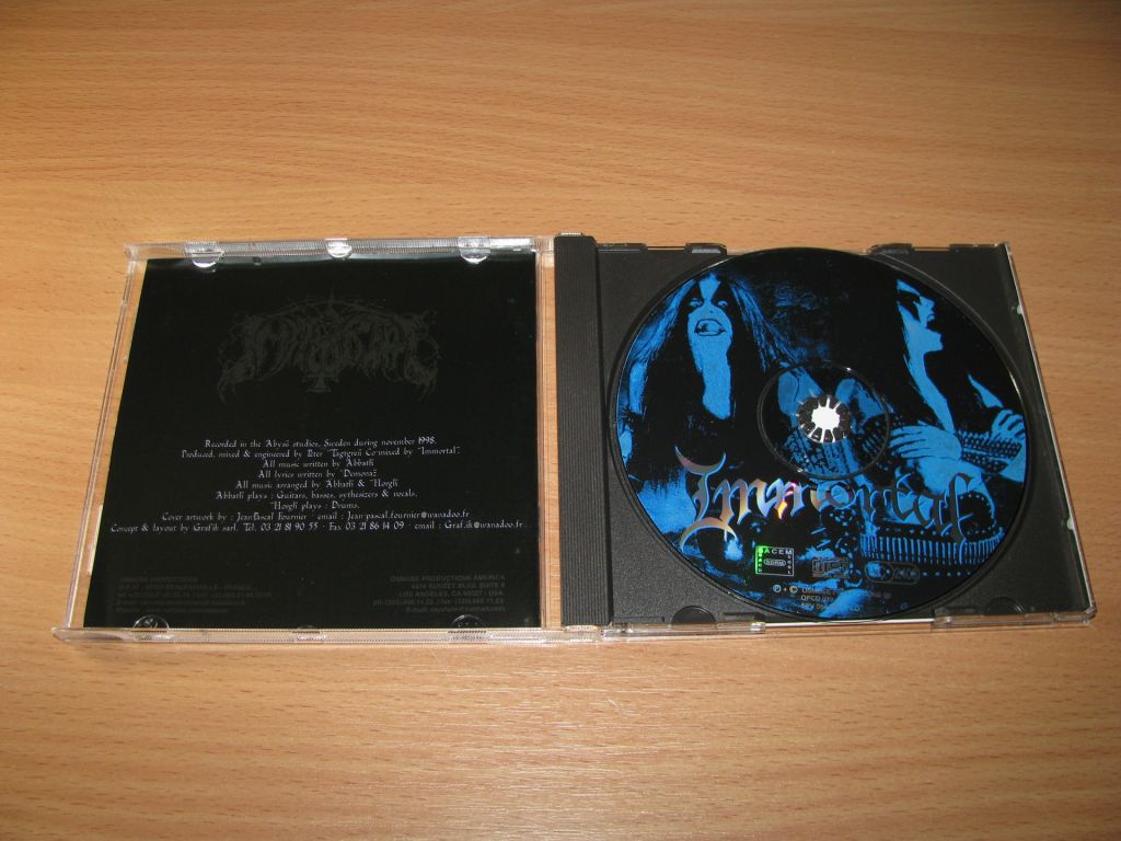 IMMORTAL - At The Heart Of Winter  (1999 Osmose 1st press) - фото фото фото 1