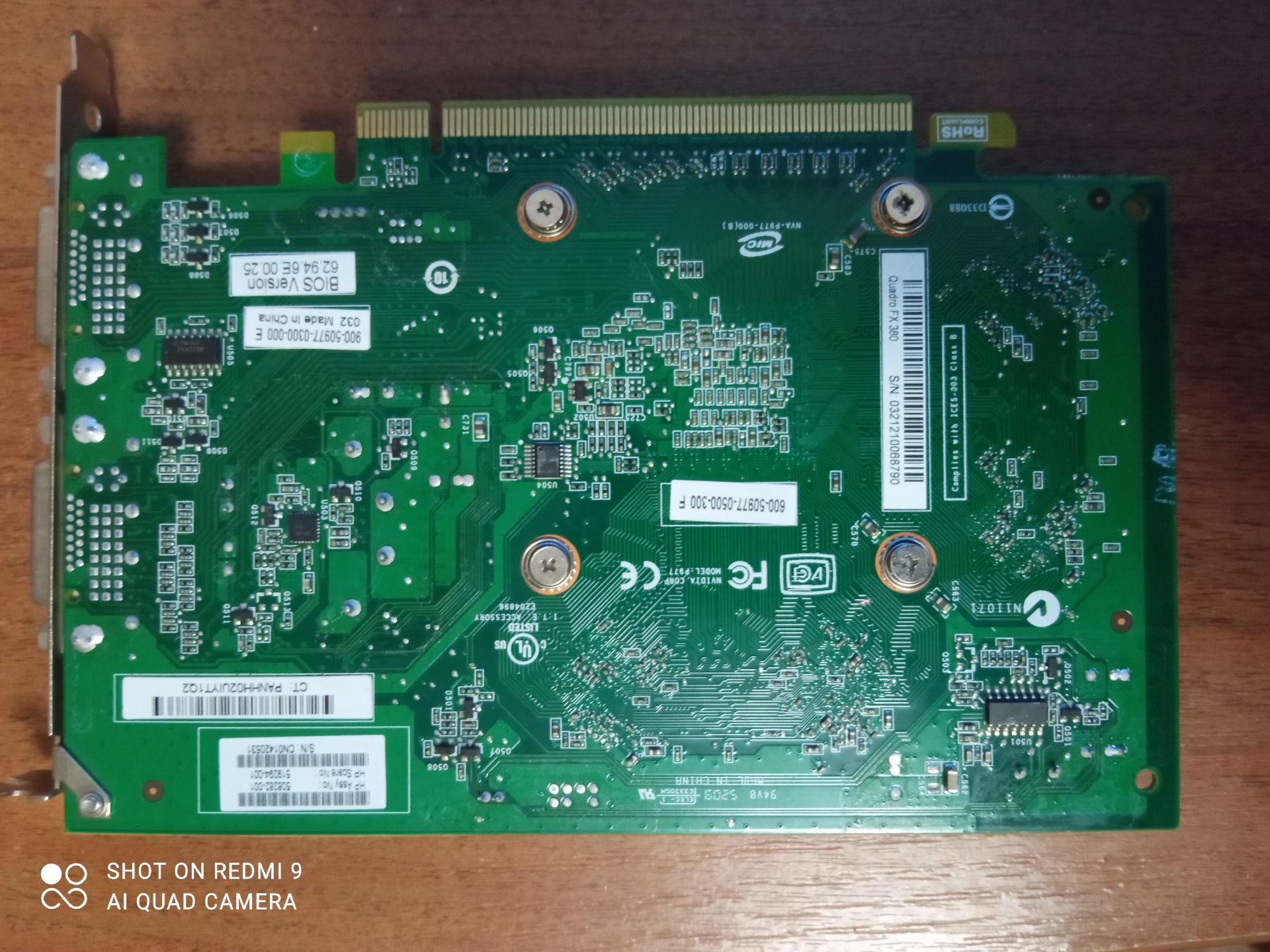nvidia Quadro fx 380 - фото фото фото 1