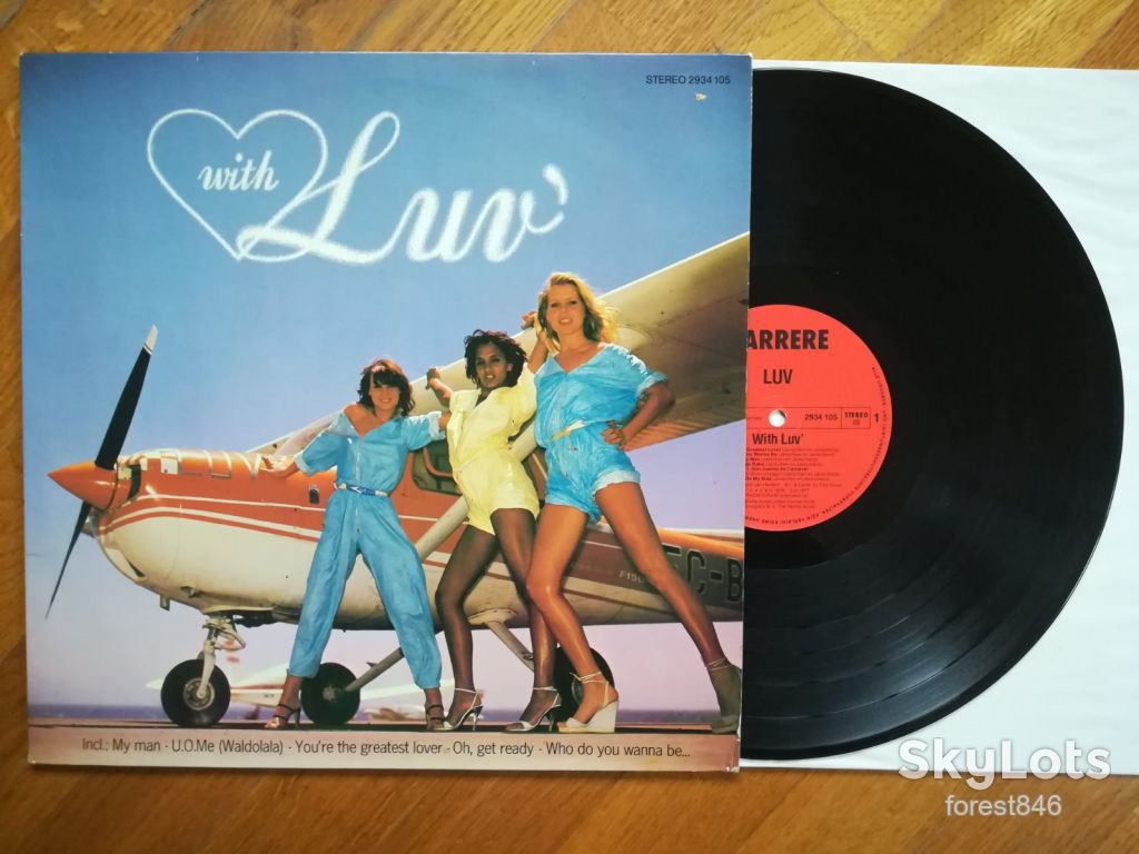 LUV-With luv'   (лам. конв.)-Ex.+, Німеччина   (&amp;64) - фото фото фото 0