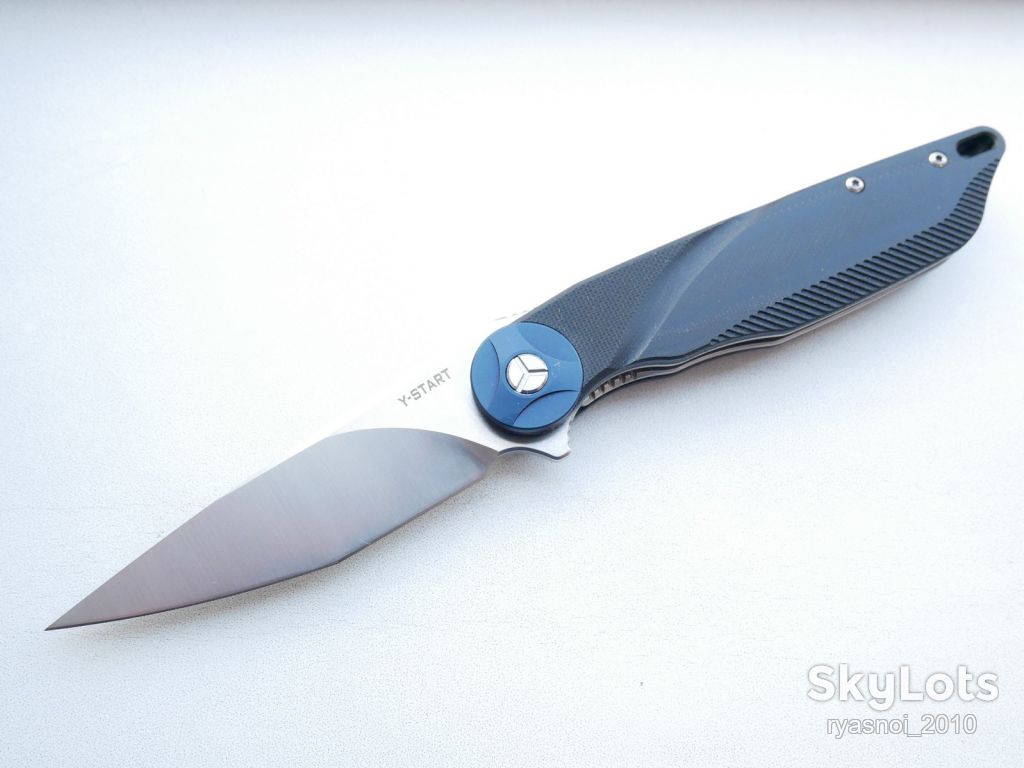 Y-START LK5024, D2, G10 Black, подшипник, Tactical, Flipper, EDC, Liner Lock - фото фото фото 12