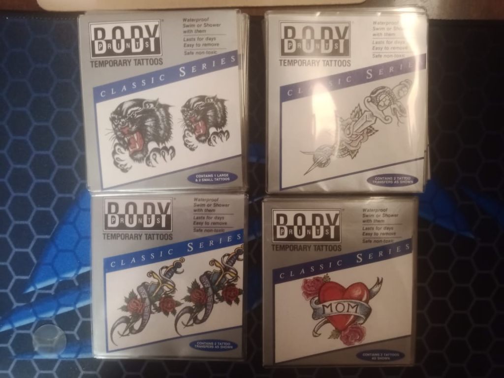 Вінтажні ретро тату тимчасові - фото фото фото 1