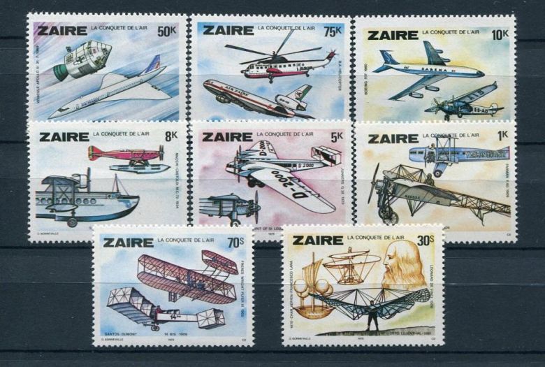 Заир Congo Kinshasa Zaire Space Mi 580-587, MNH - фото фото фото 0