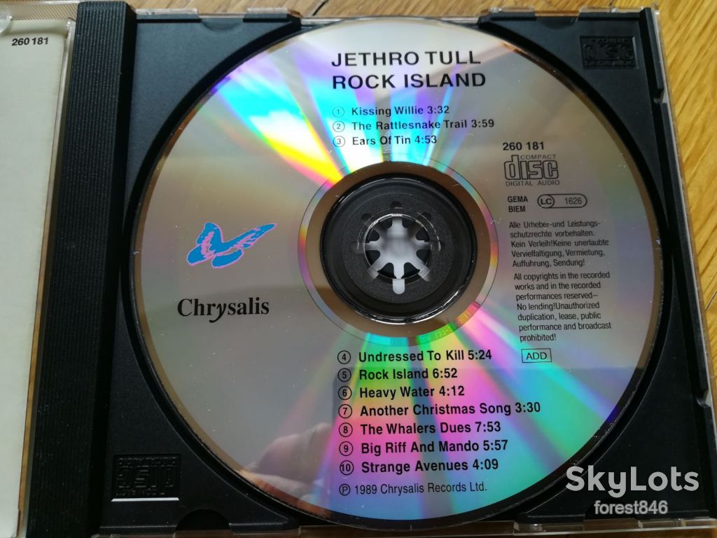 Jethro Tull-Rock island-состояние: 5 - фото фото фото 4