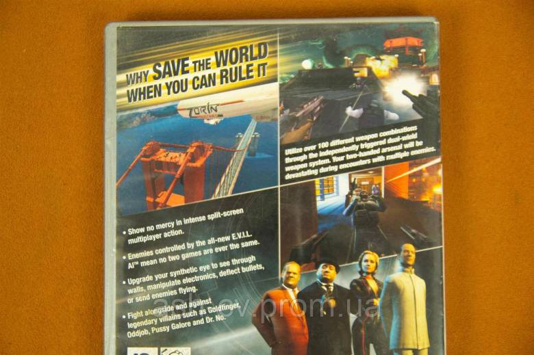 Диск, Playstation 2, GoldenEye, Rogue Agent - фото фото фото 2