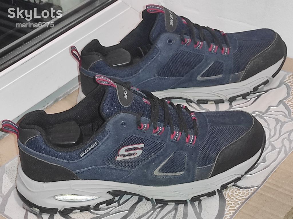 Skechers  кросівки замша+ сітка р 45 - фото фото фото 1