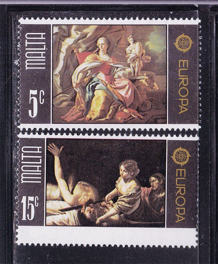 Мальта  1975  г MNH - ЕВРОПА СЕПТ  - искусство - фото фото фото 0