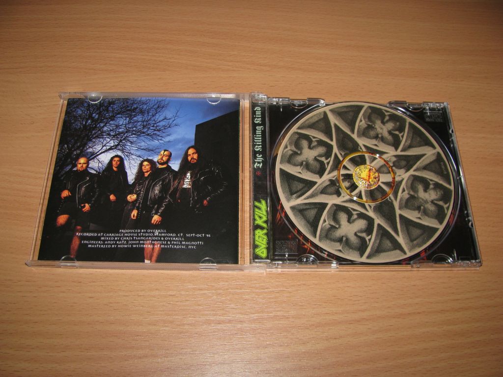 OVERKILL - The Killing Kind    (1996 CMC 1st press, USA) - фото фото фото 1