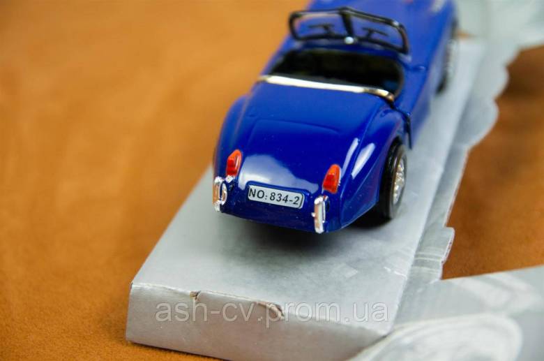 Модель авто, колекційна, Die-Cast Retro Car Blue - фото фото фото 2