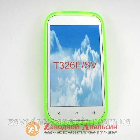HTC Desire SV T326e чехол Cover салатовый - фото фото фото 1