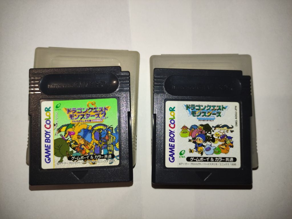 Dragon Quest Monsters 1 + 2 GB + футляри, Nintendo Game Boy - фото фото фото 0