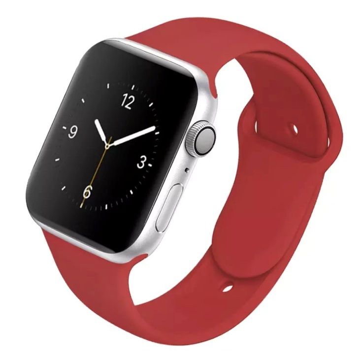 Силиконовый браслет для Apple Watch 38mm / 40mm #39 - фото фото фото 0
