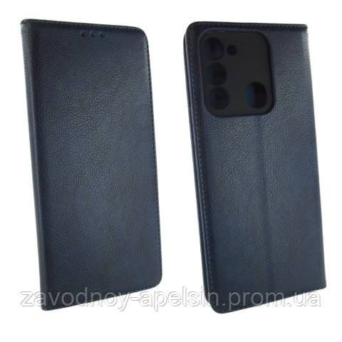 Чехол книжка Tecno Spark 8C Защита камеры (синий) - фото фото фото 0