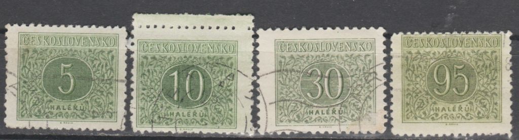Чехословакия Чехословаччина 1954 доплата - фото фото фото 0