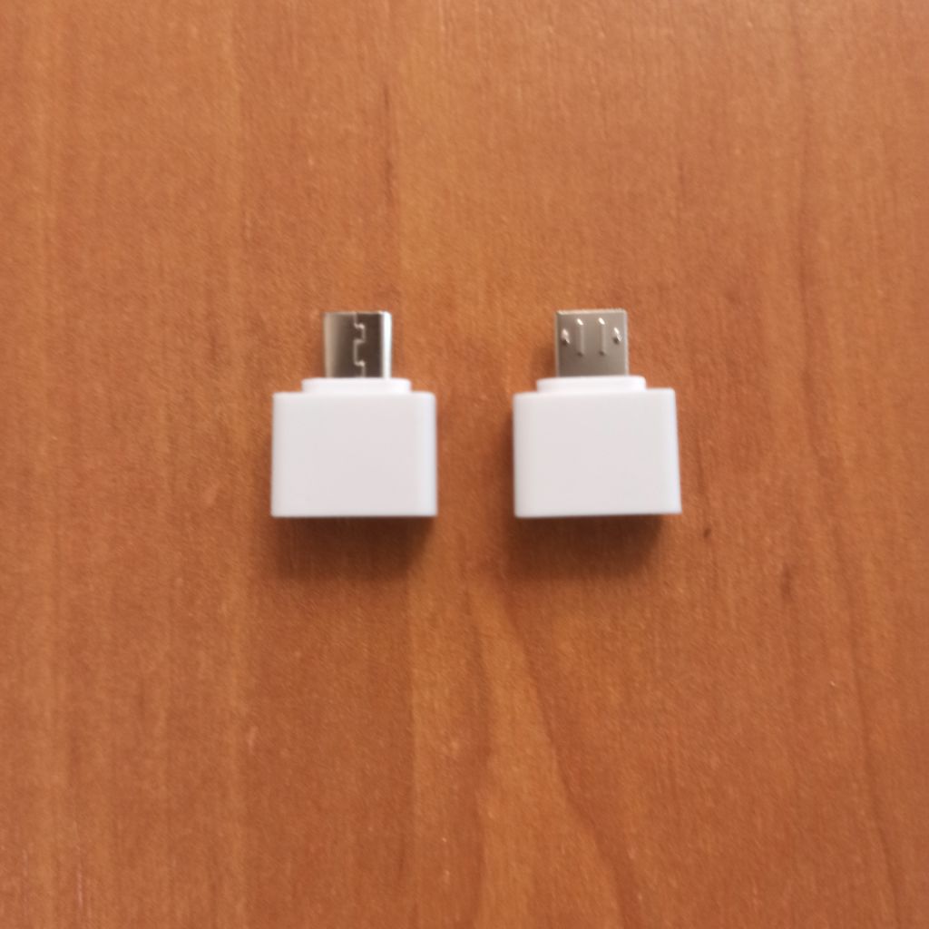 НОВЫЙ Переходник USB-адаптер USB к Мicro USB Белый/Чёрный - фото фото фото 4