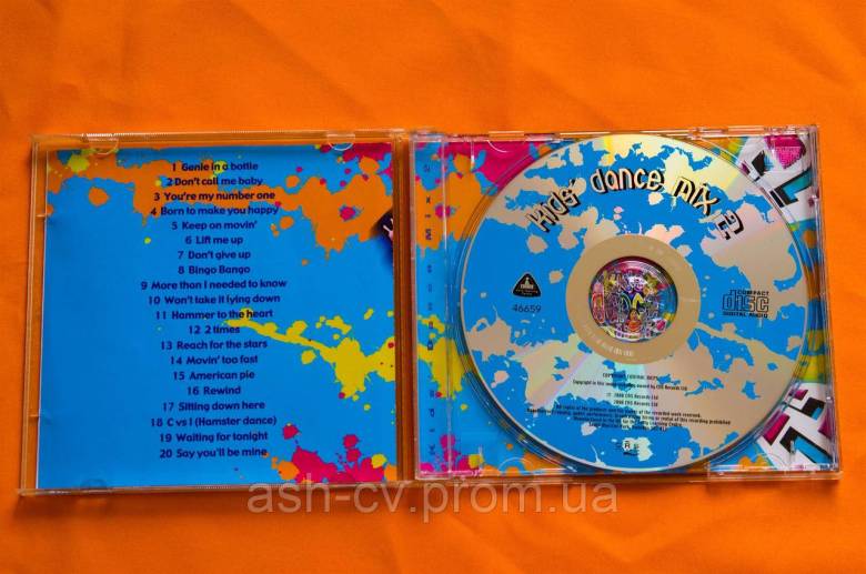 Музичний диск CD. KIDS DANCE MIX 2 - фото фото фото 2