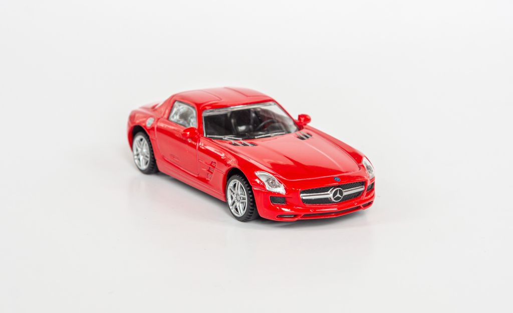 1:43 Mercedes Benz SLS AMG  (C197) 2010-14 red, RAStar - фото фото фото 2