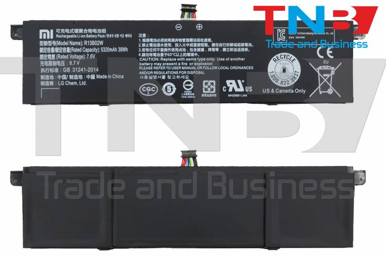 Батарея XIAOMI R13B01W R13B02W 7.6V 5230mAh ОРИГИНАЛ - фото фото фото 1