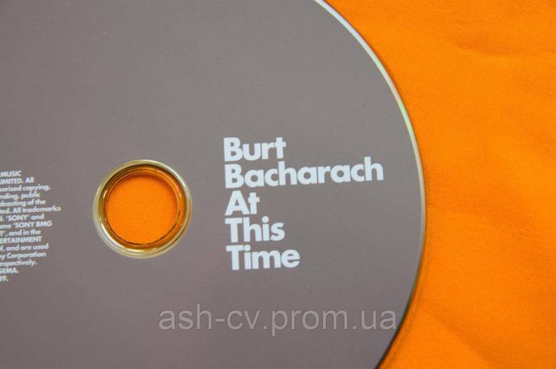 Музичний диск CD. BURT BACHARACH - At this time - фото фото фото 1
