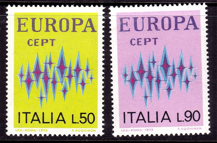Италия 1972 г  MNH - EUROPA CEPT - - фото фото фото 0