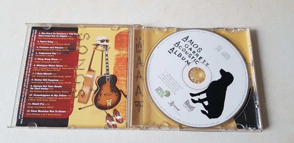 Amos Garrett Acoustic Album CD ліцензія - фото фото фото 2