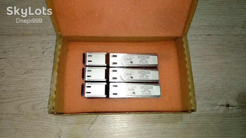 Модуль трансивер 3CSFP93-4500 SFP Transceiver 1000-Base-T LCP-1250RJ3S    (A) 3 ШТУКИ/ЛОТ - фото фото фото 0