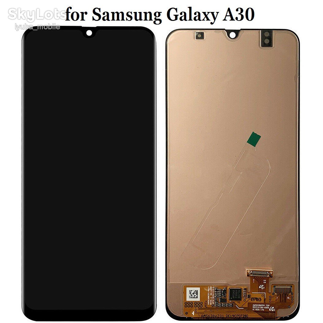 Дисплейный модуль Samsung  A30  2019  A305F черный     (Oled) - фото фото фото 0