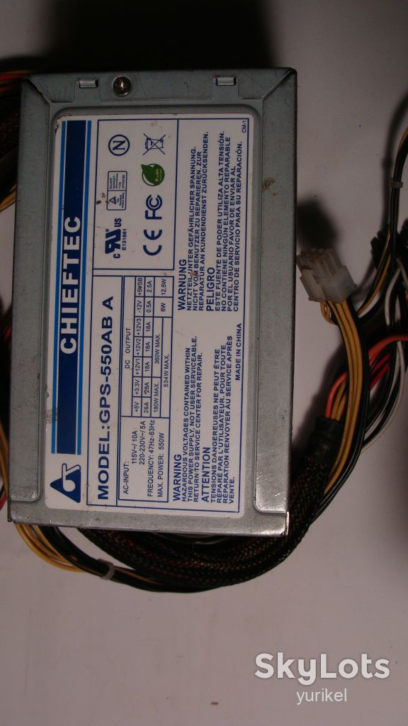 Блок живлення Chieftec GPS-550AB-A 550W - фото фото фото 0