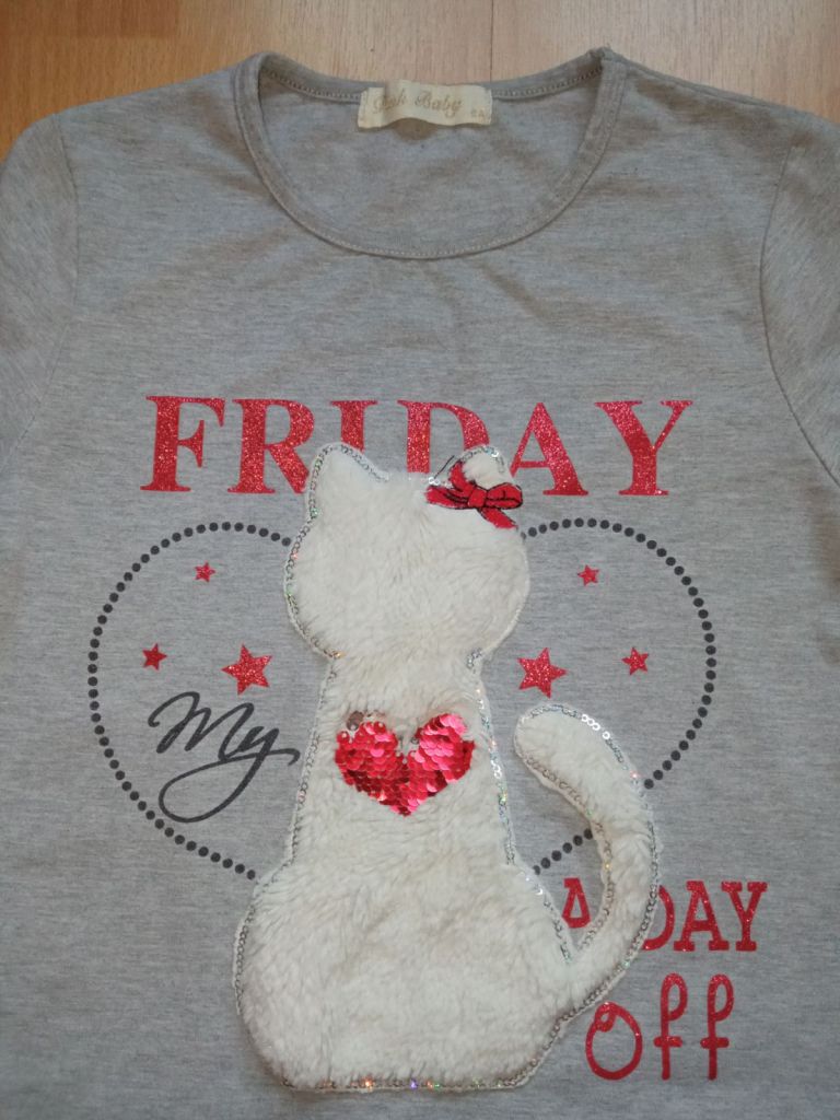 Кофта свитер детский для дівчинки Friday 100% cotton - фото фото фото 3