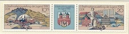 ГДР Филвыставка Архитектура Геральдика 1980 - фото фото фото 0